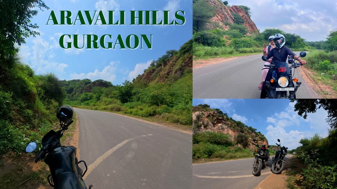 Aravali Hills Best place in Gurgaon 😍🌊⛰️ |  Aravali Hills