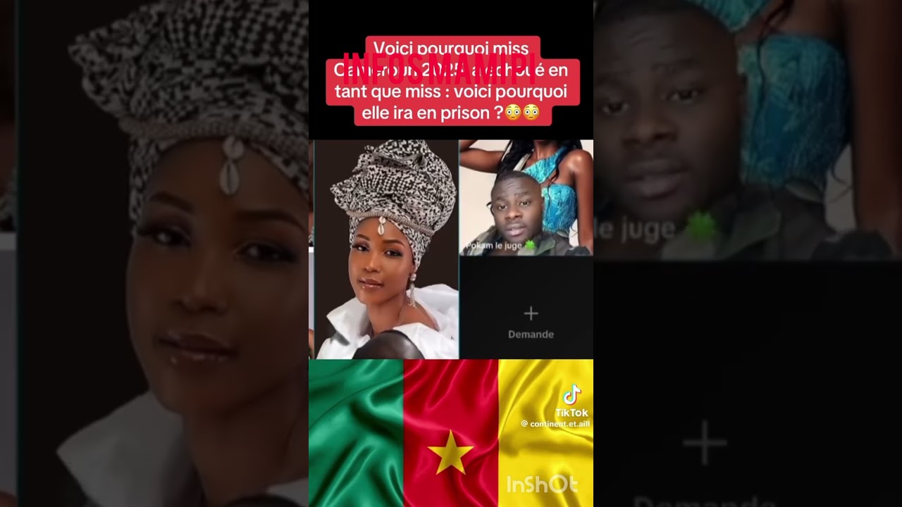 Piffo tombe sur miss Cameroun et promet la prison pour elle.