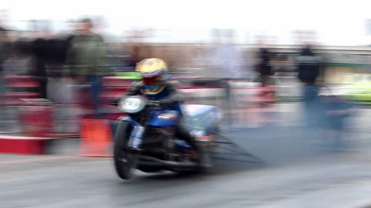 Pro Nitrous Drag Bike 1/8 Mile 4.28 @ 166 mph