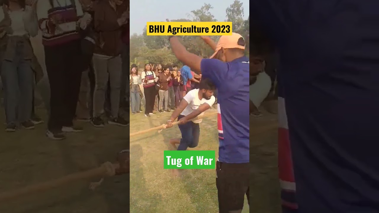 tug of war in bhu university / saahas 2023 bhu agriculture #bhu #tugofwar