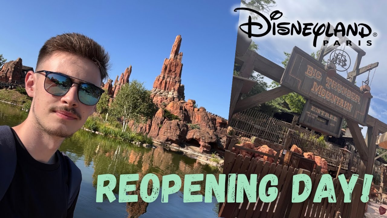 BIG THUNDER MOUNTAIN REOPENS | DISNEYLAND PARIS VLOG JUNE 2025 | ON-RIDE POV