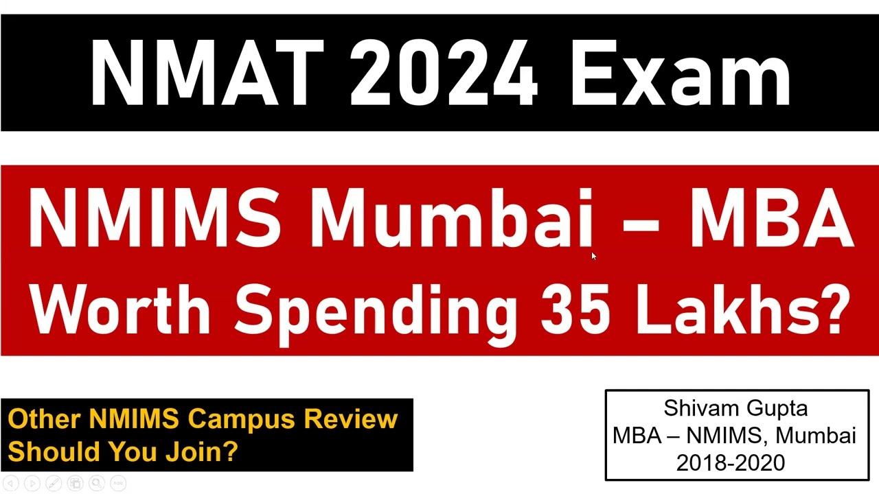 NMIMS Mumbai Worth Spending 35 Lakhs? | NMIMS Bangalore | Indore | Navi Mumbai Worth?