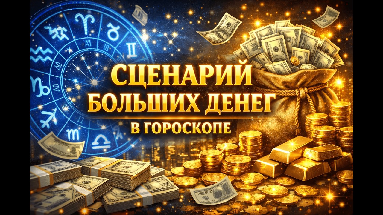 Сценарий больших денег в гороскопе