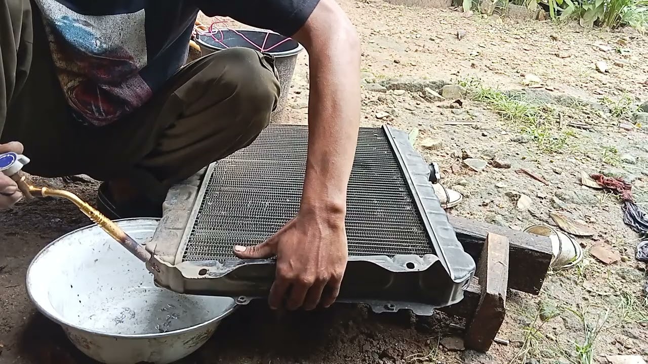servis radiator kijang