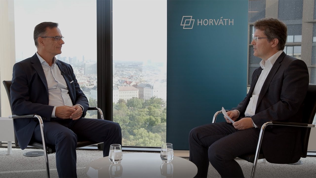 Horváth Executive Talk mit CEO der Lenzing AG Stefan Sielaff