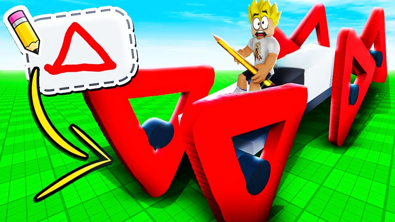 KTO NARYSUJE SZYBSZY SAMOCHÓD WYGRYWA ROBLOX OBBY