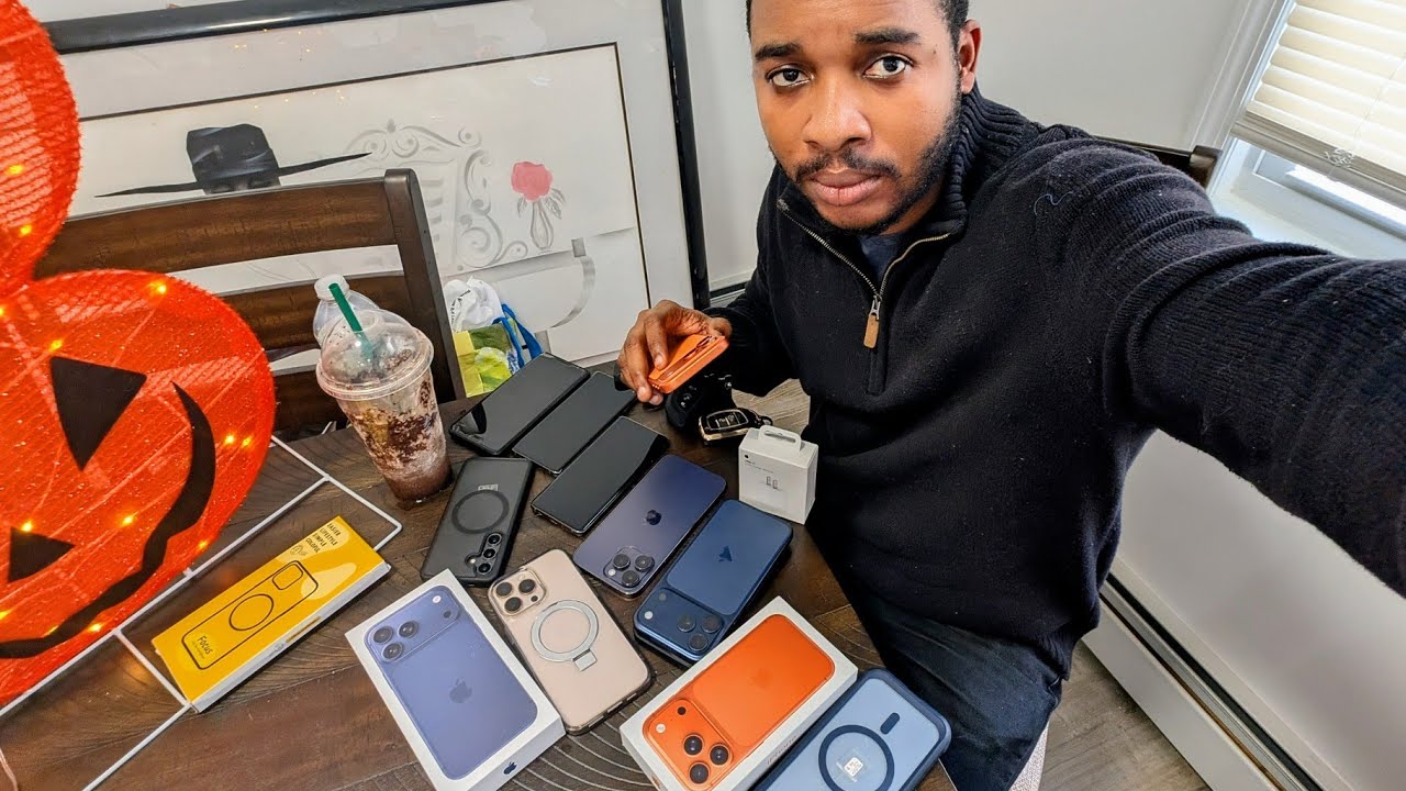 Hot Warm Up! I'm unboxing my new iPhones 17 Pro Max 2TB in my luxury multi million dollars Mansion 