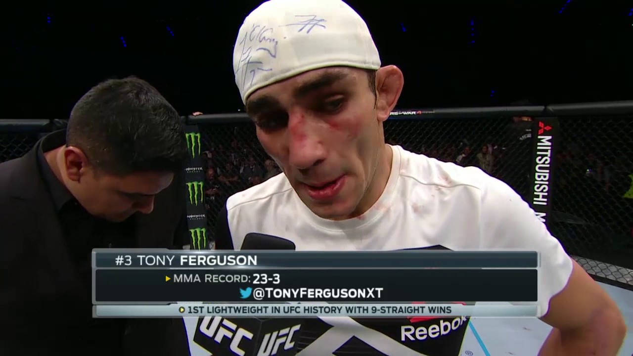 Fight Night Mexico City: Tony Ferguson & Rafael dos Anjos Octagon Interview