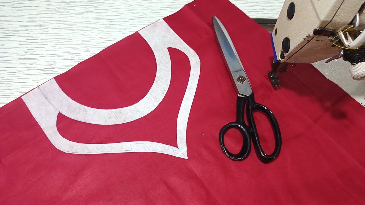 trendly neck design cutting&stitching/Pakistani Neck design/Unique&Beautiful Kurti Neck&Chest Design
