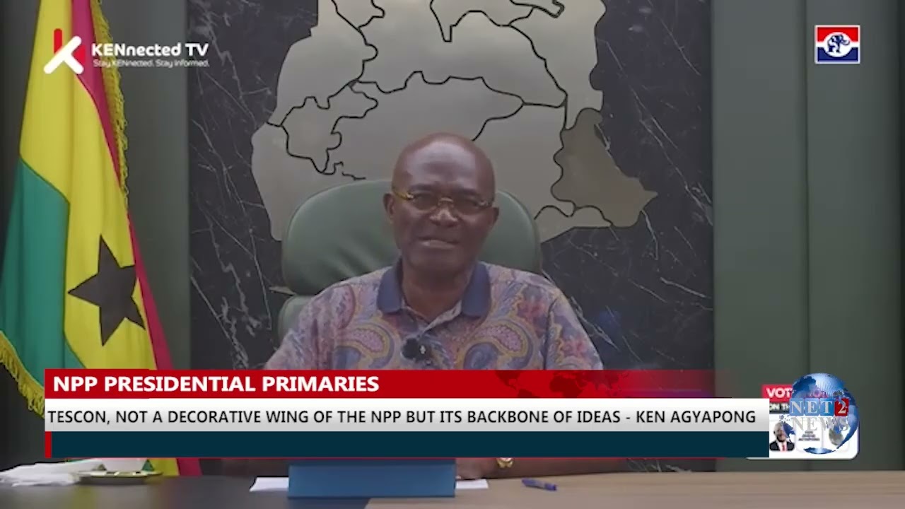 TESCON, not a decorative wing of the NPP but its backbone of ideas - Ken Agyapong