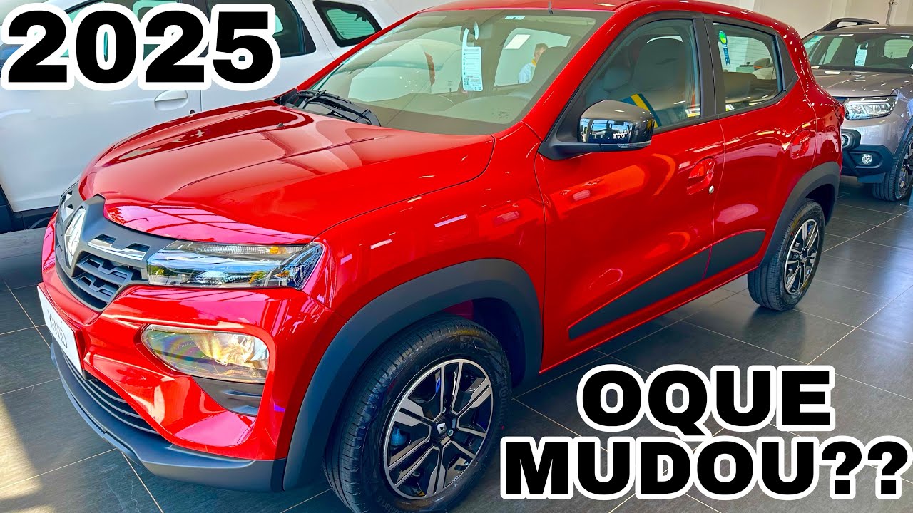 NOVO RENAULT KWID JÁ 2025 VERSÃO INTENSE EM DETALHES | CONFIRA AS NOVIDADES DO MODELO 2025!!!