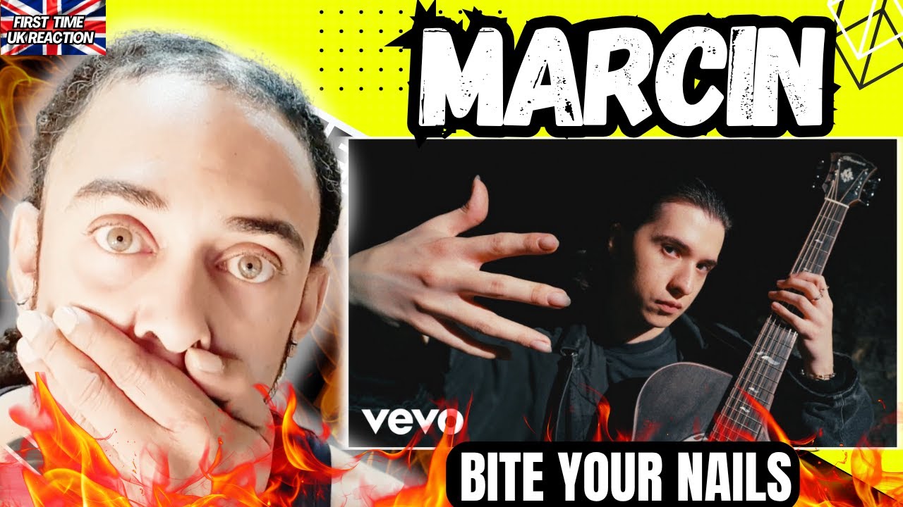 Этот парень просто БЕЗУМНО играет на гитаре! 🔥 Марчин — Bite Your Nails [первая реакция в Великоб...