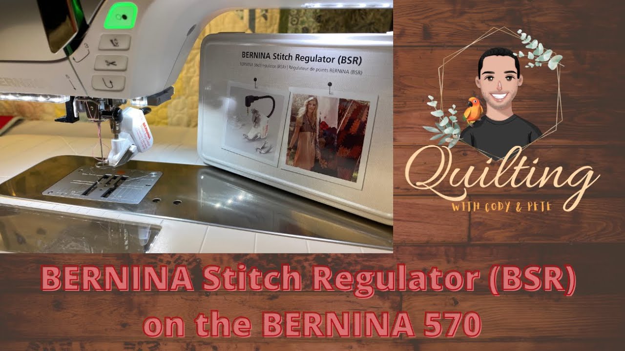 Understanding Bernina Stitch Regulator on 570QE