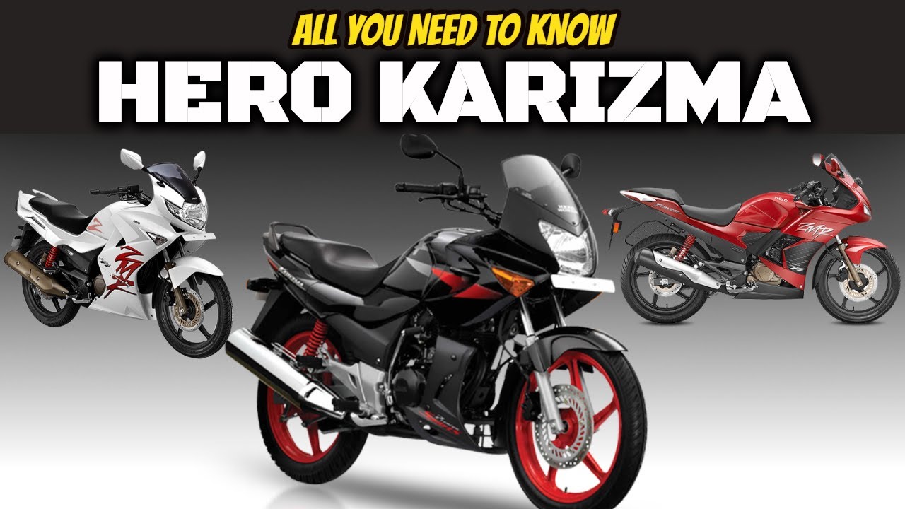 Hero Honda Karizma - All You Need To Know - History And Evolution