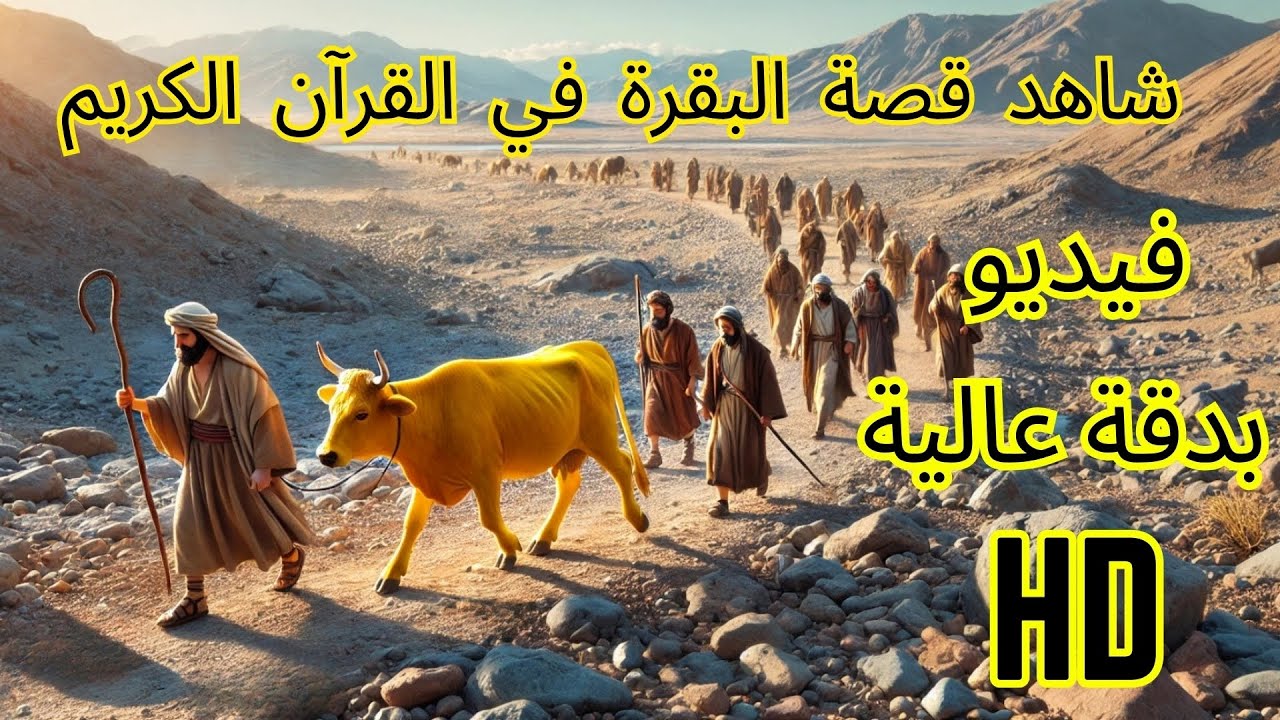 قصة البقرة في القرآن كاملة. لماذا طلب سيدنا موسى من بني اسرائيل أن يذبحوا بقرة؟؟