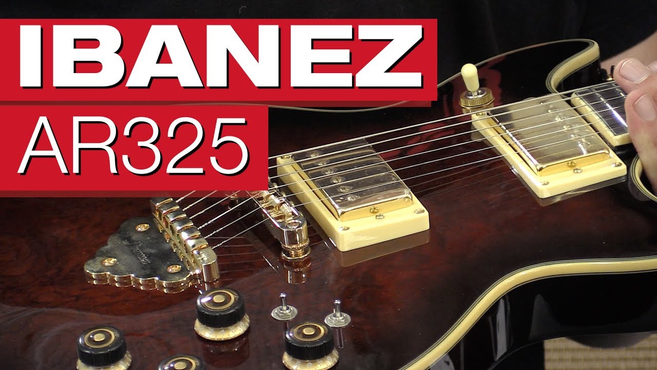Ibanez AR-325 DBS | session