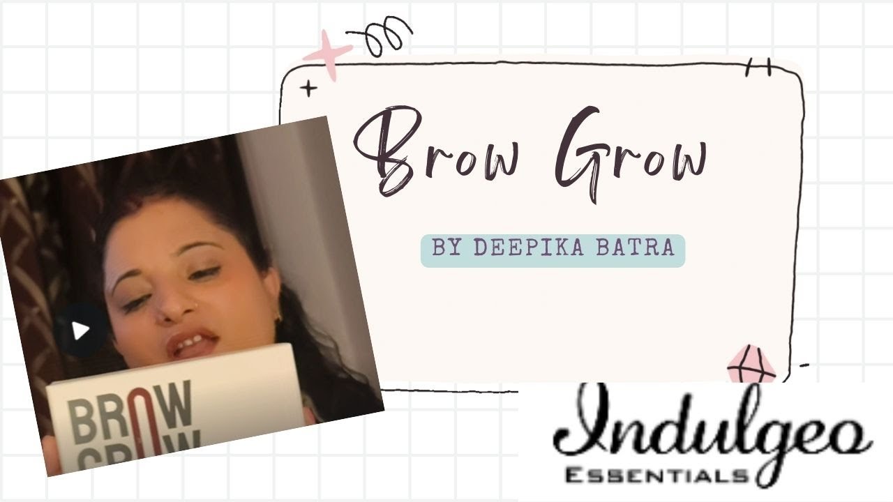 Indulgeo Essentials BROW GROW ✨🔥❤️#shorts #viral #ytshorts