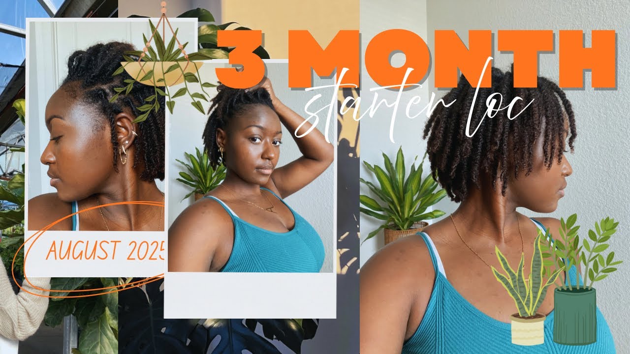my 3 month loc journey (update) ˖ ࣪⭑ starter locs, pros & cons, loc maintenance at home