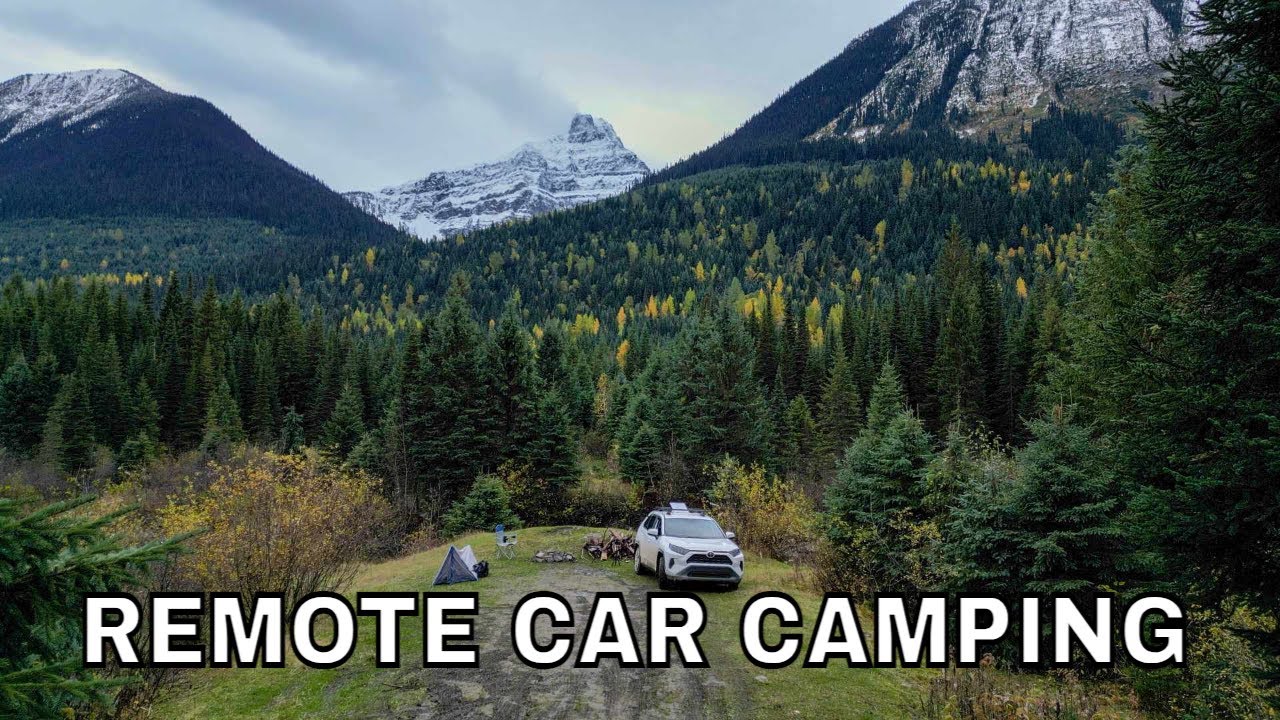 Remote Mountain Car Camping