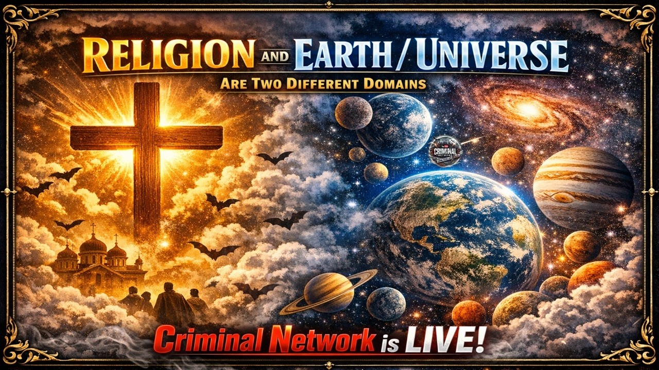 Religion and Earth/Universe - 2 Different Domains - Open Panel 5-10min - Everybody has a Voice Here