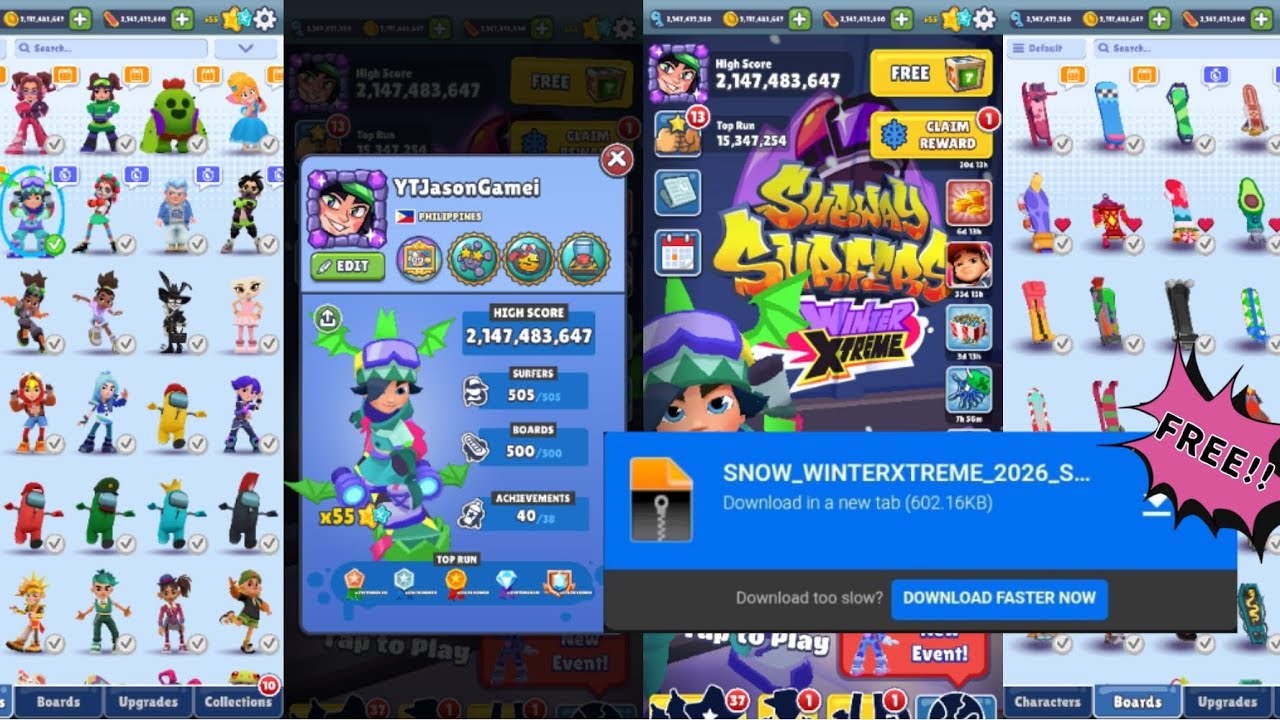 Subway surfers winter xtreme 