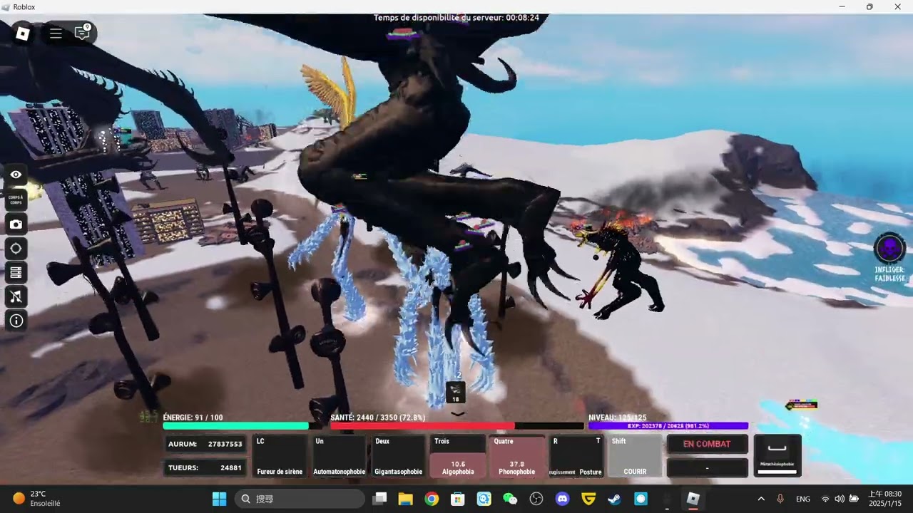 100 players vs. Xarotos! Kaiju Battlegrounds: Broken Event is coming!