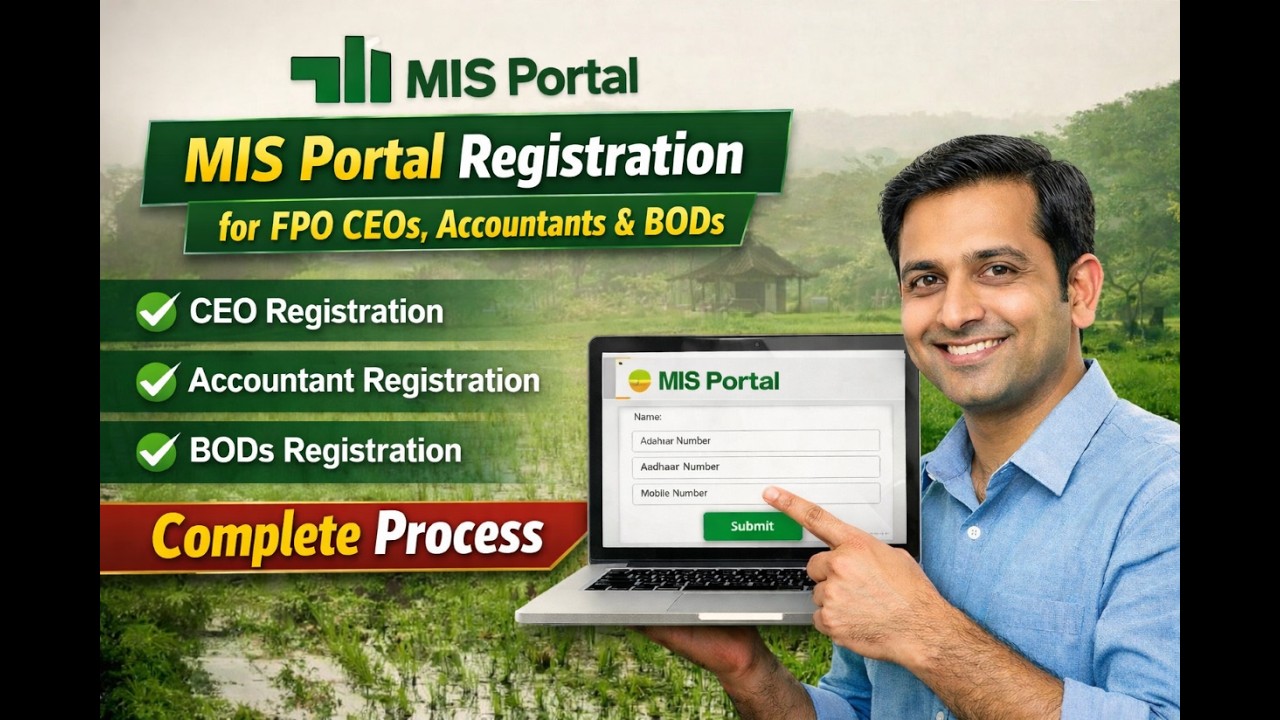 How to Add Farmer in MIS Portal Farmer Master | FPO MIS Tutorial #MISPortal #FarmerOnboarding