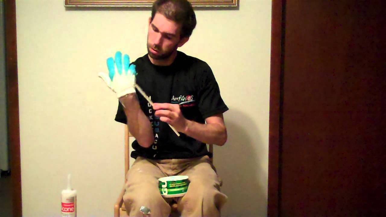 UWH Glovemaking Step 2 - The Padding Layer