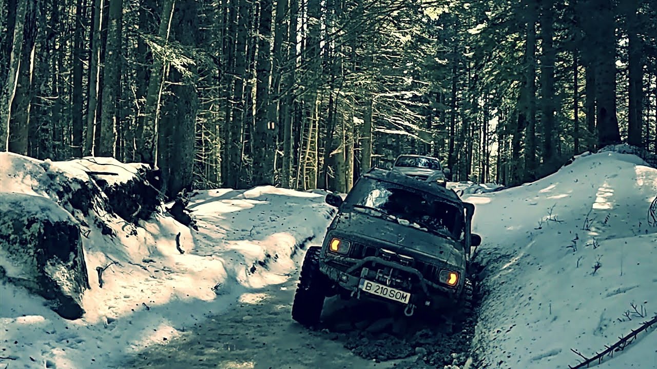 💥Внедорожное движение по льду (Sorento, Jeep, Patrol)💥