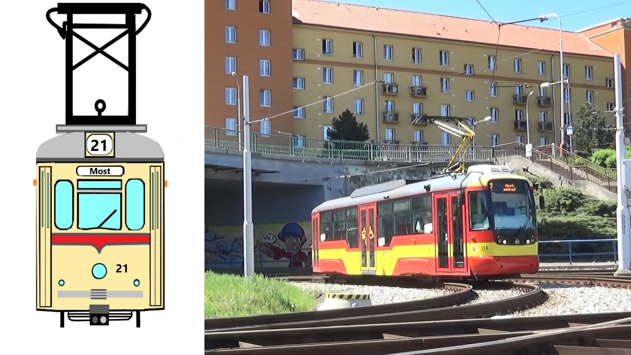 Straßenbahnen- und Museen Nr. 21 Straßenbahn Most-Litvinov und auf Abwegen in Budapest