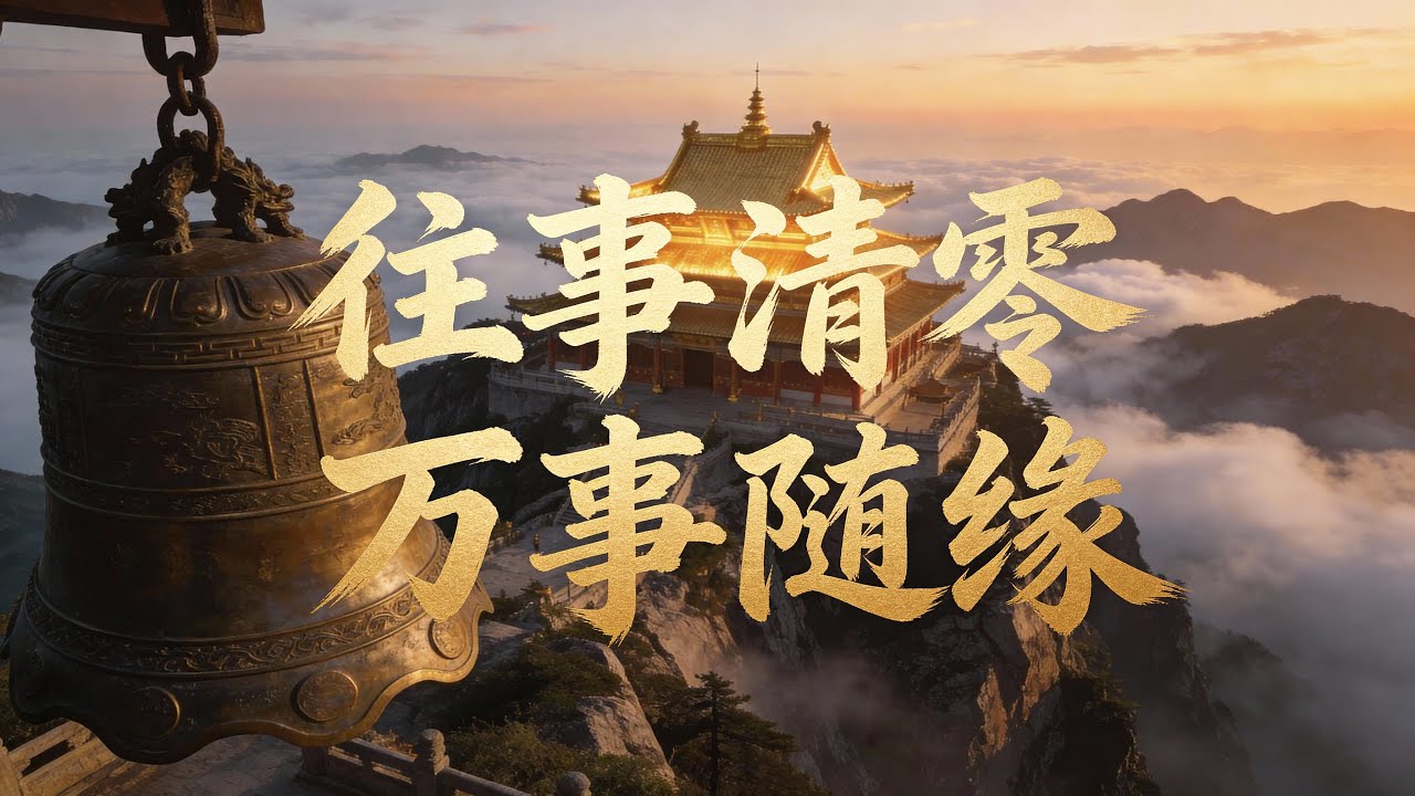 2小时深度洗礼：云海佛寺宏大梵音 ｜ 432Hz 消除内耗与委屈，学会放过自己，让往事随风 4K方案