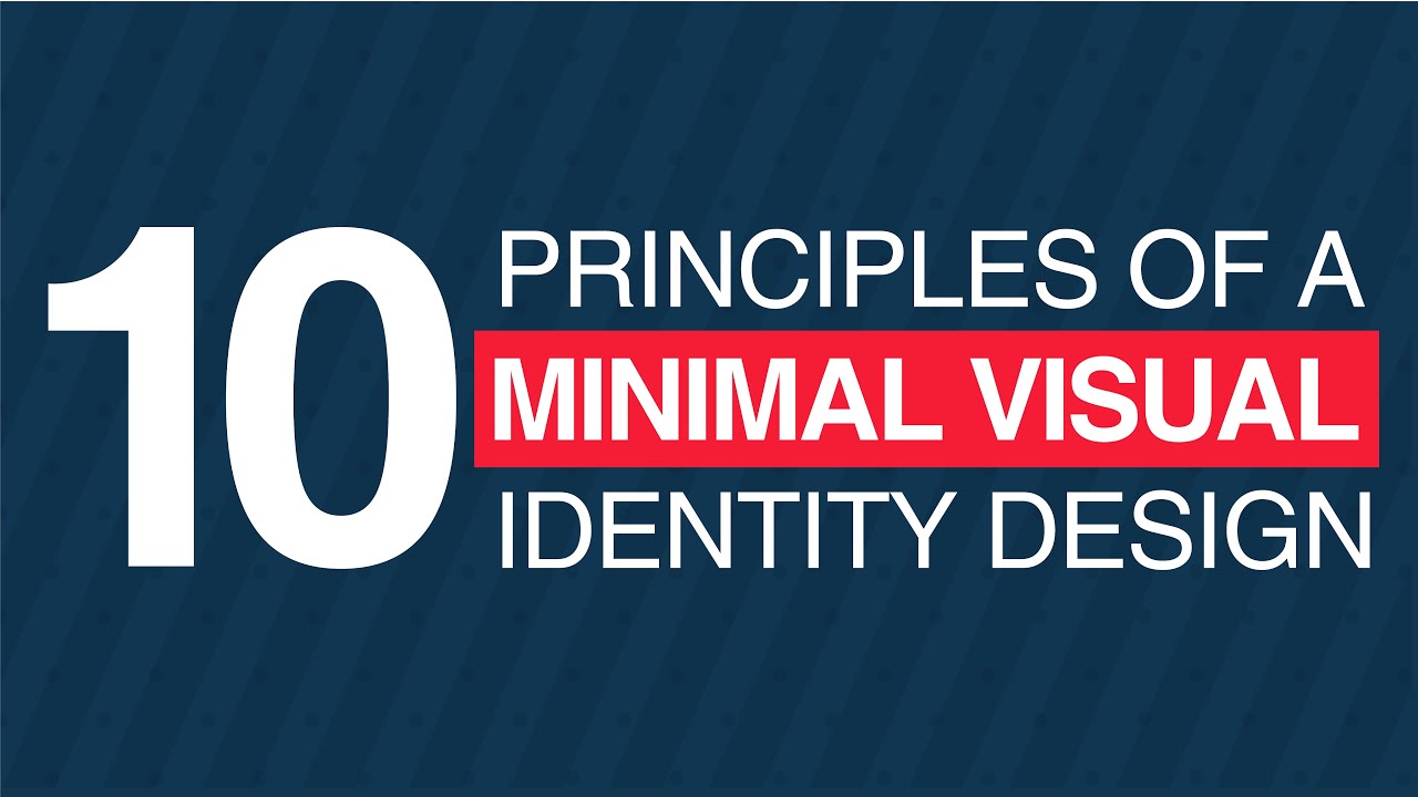 Principles of Minimal Visual Identity Design