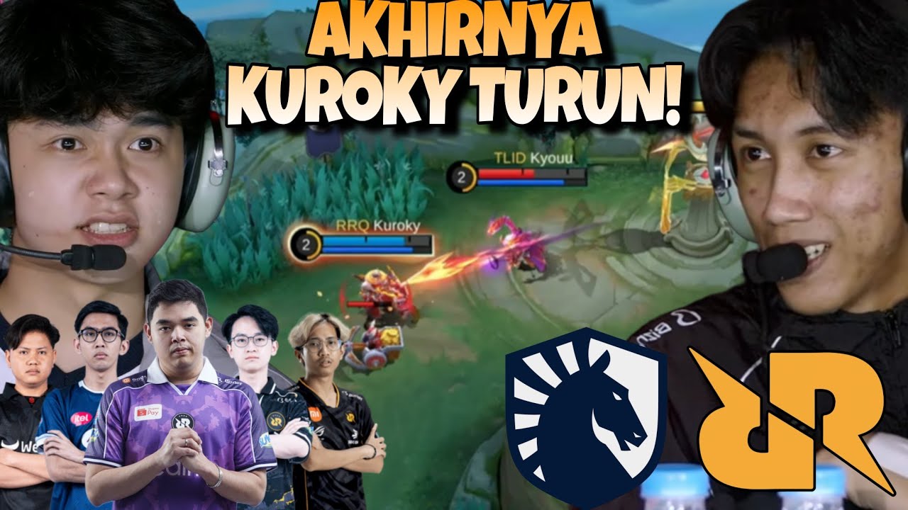 YANG DITUNGGU-TUNGGU COY !! KUROKY DIMAINKAN !! RRQ VS LIQUID MATCH 1 - MPL S17