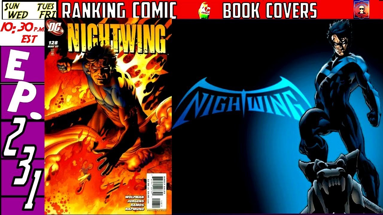 Ranking Nightwing Comic Book Covers 125 - 137
