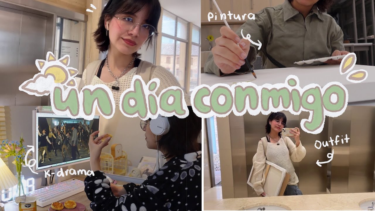 🍓vlog: despertando a las 4:30 am ⛅ skincare & clase de pintura 🧸sofiapricot