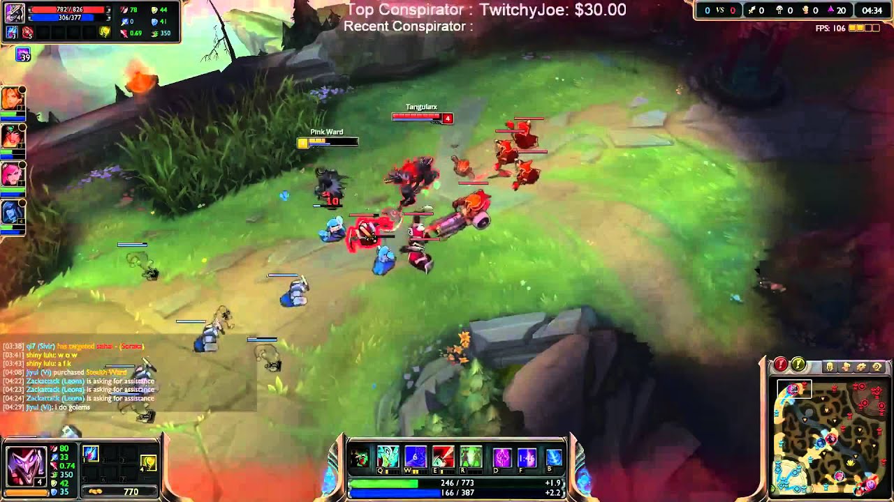 Ap Illuminati Shaco Top vs Boxbox Riven highlight  from Pink Ward