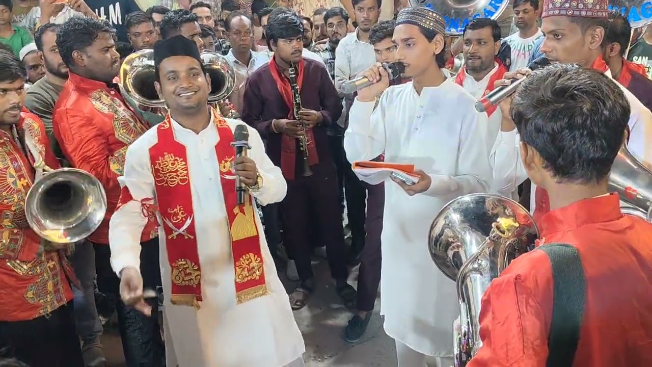 Prakash band badnagar//⚡7 mohharm 2026 ka mahol #viral#mohharam#band#trending#vlog#youtube#youtuber