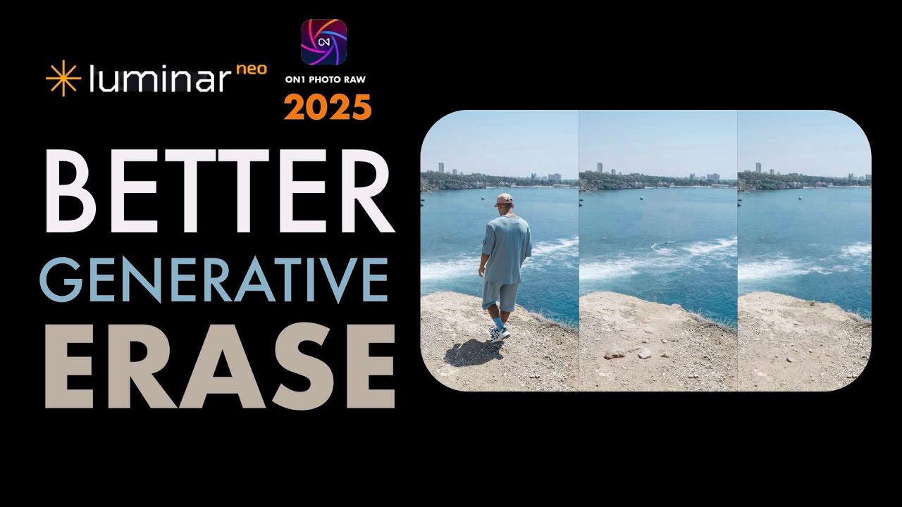 ON1 PHOTO RAW 2025 против LUMINAR NEO 1.21. У КОГО ЛУЧШЕ ГЕНЕРАТИВНОЕ СТИРАНИЕ?