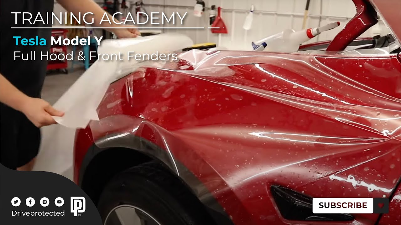 DIY PPF - Full Hood & Full Fender PPF Install On 2021 Tesla Model Y