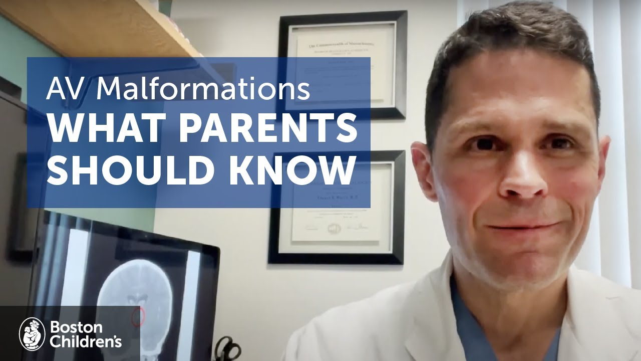 What parents should know about arteriovenous malformations