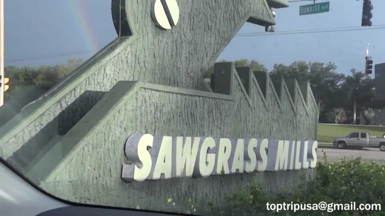 Sawgrass Mills Stores HD - Sunrise Florida Fort Lauderdale Outlet - Lojas Miami Compras
