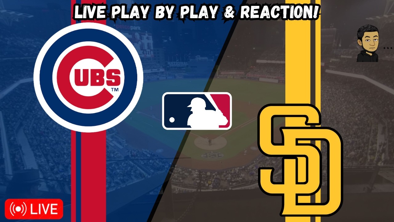 Chicago Cubs vs San Diego Padres | MLB Livestream Live Radio Broadcast