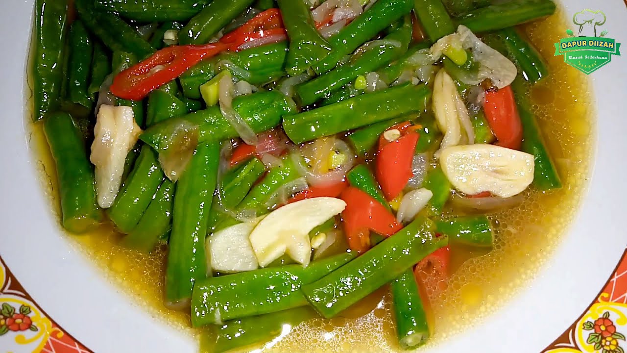 TUMIS KACANG PANJANG RUMAHAN ENAK SEDERHANA