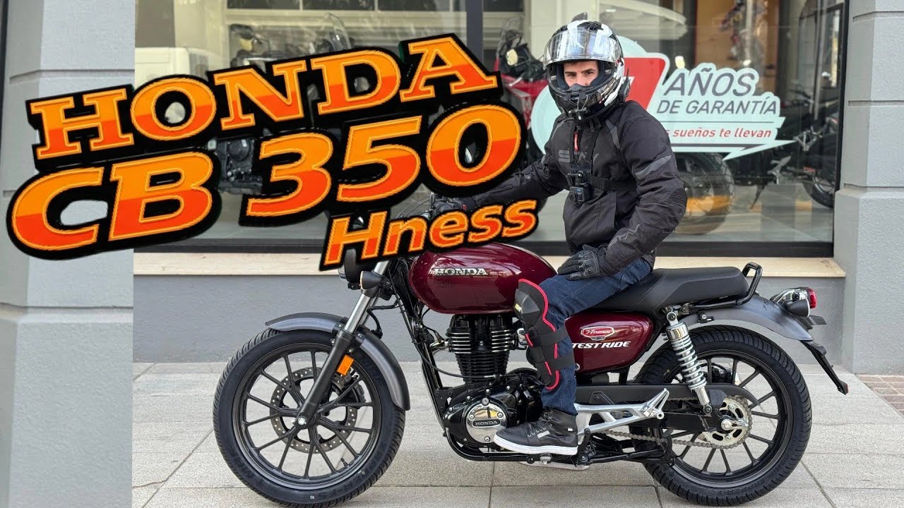 CONTACTO con la HONDA CB 350  Hness || Test Ride