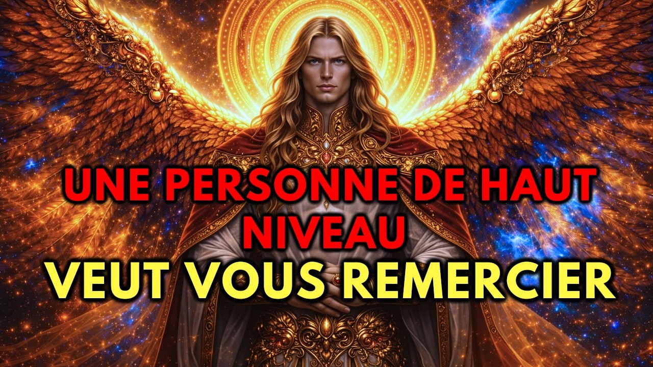 L'ÉLU, LES AGENTS DE HAUT NIVEAU VOUS ONT OBSERVÉ. MAINTENANT ILS VEULENT VOUS REMERCIER EN PERSONNE