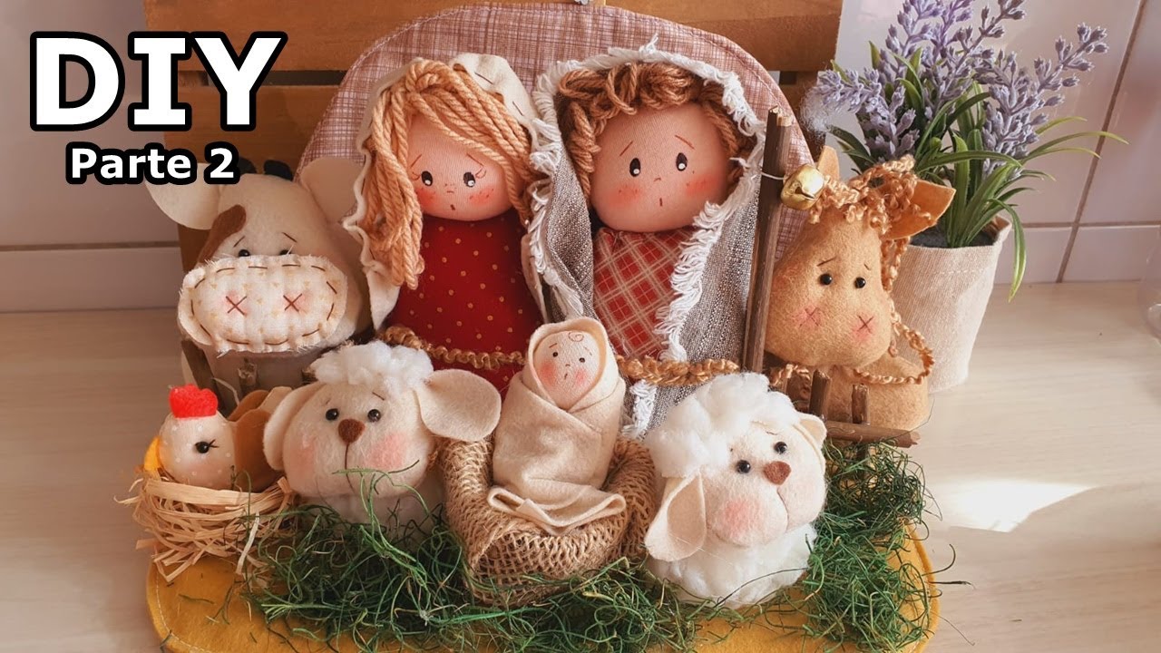 Passo a Passo Presepio de Natal Artesanal, Uma Idéia MARAVILHOSA VENDA muito, Manualidade NAvidad