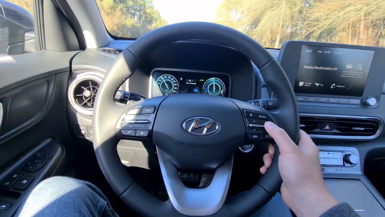 🧐Hyundai Kona 2023 électrique 39kw, découverte et essai 👍