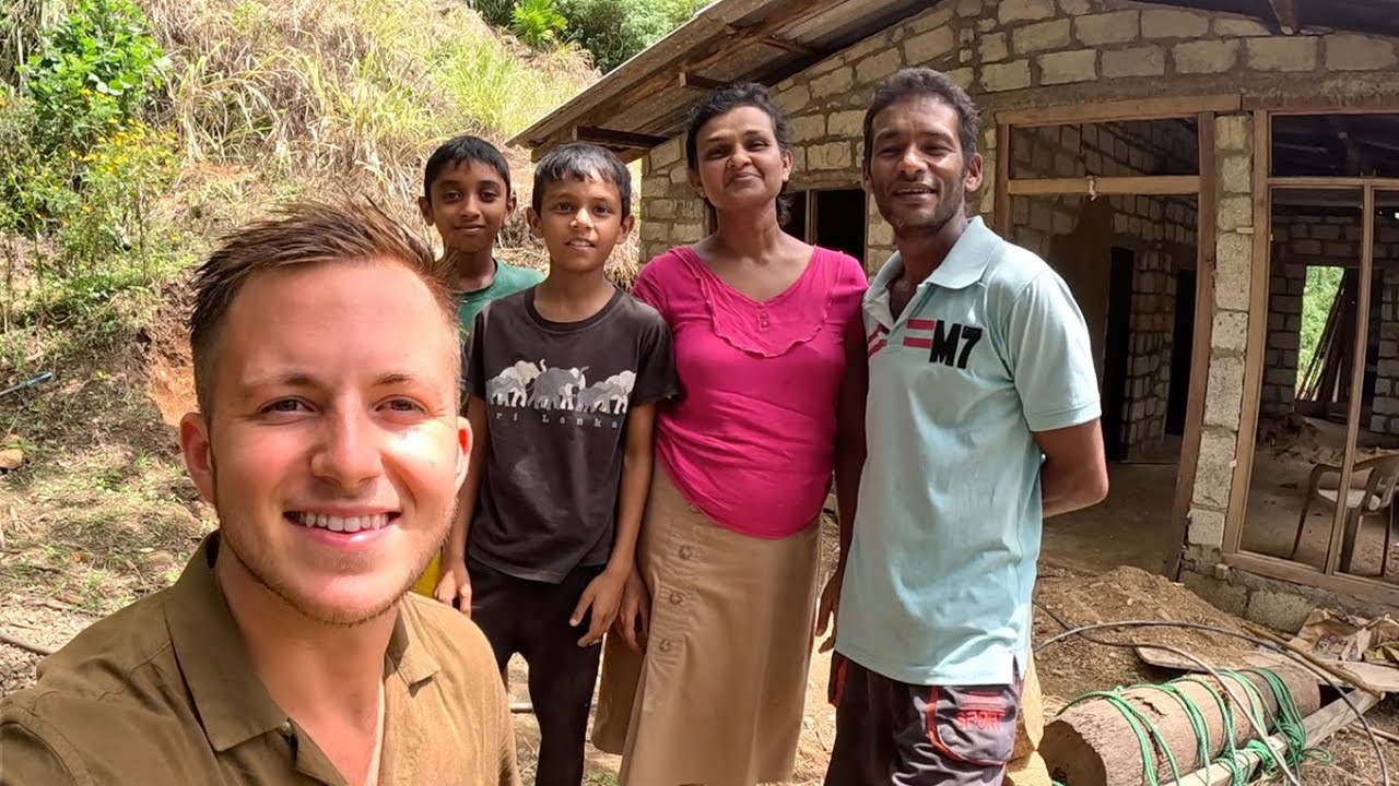 Gifting a House to a Sri Lankan Family 🇱🇰