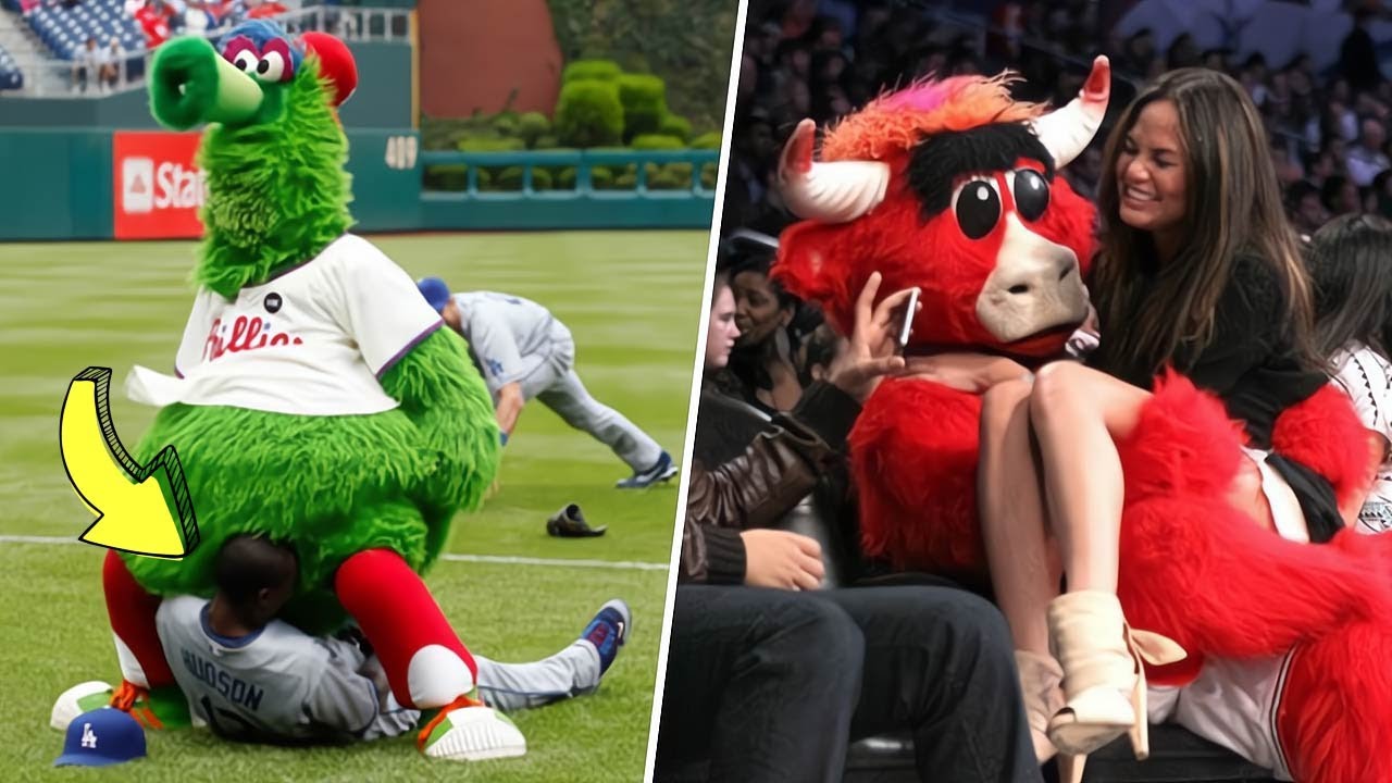 15 VEZES EM QUE OS MASCOTES DOS TIMES FORAM LONGE DEMAIS