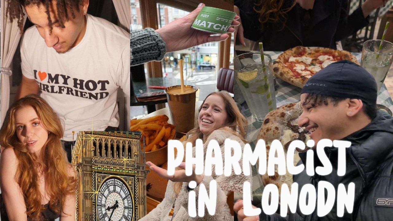 Ich muss mein Pharmazie Studium pausieren… also auf nach London 🇬🇧 | GymJoey